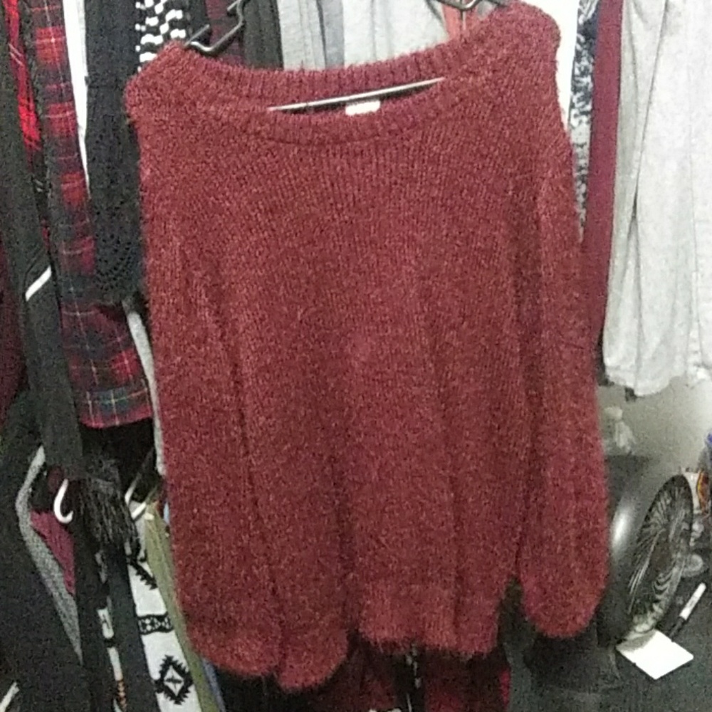Red sweater